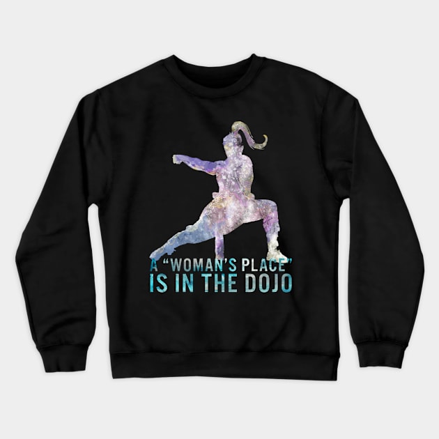 In The Dojo Crewneck Sweatshirt by Jarrodjvandenberg